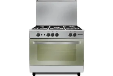 بوتجاز فريش 5 شعلة-60/90 سم جامبو ستار نص امان فضي سطح ستالس