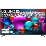 تلفزيون سمارت الي جي، 65 بوصة، UHD ،4K، ريسيفر داخلي، 65UA84006LB - اسود