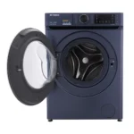 ⁦غسالة ملابس فول اتوماتيك فريش تحميل أمامي 9 كيلو، 1400 لفة، شاشة رقمية، انفرتر، بترولي غامق، G2 16431⁩ - الصورة ⁦2⁩