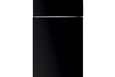 ثلاجة يونيون اير اسود نوفروست - 350 لتر، تحكم ديجيتال URN420LBLVADTS