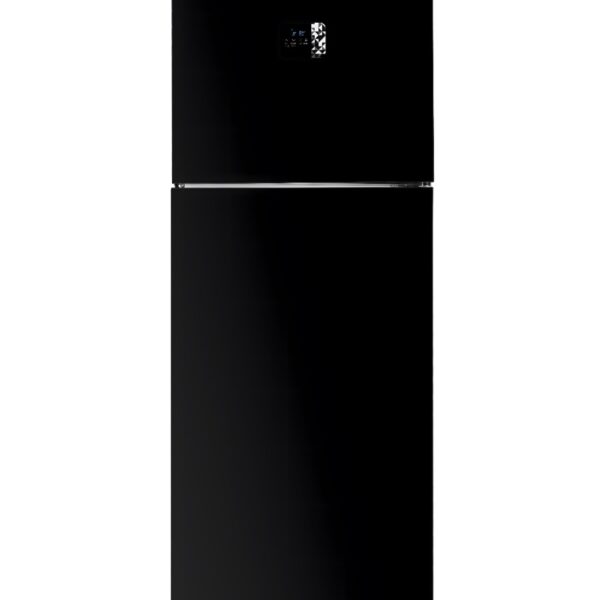ثلاجة يونيون اير اسود نوفروست - 350 لتر، تحكم ديجيتال URN420LBLVADTS