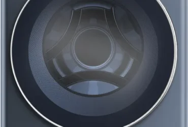 غسالة ملابس فول اتوماتيك فريش تحميل أمامي 9 كيلو، 1400 لفة، شاشة رقمية، انفرتر، بترولي غامق، G2 16431