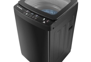 غسالة ملابس فريش تحميل علوى 8 كيلو - نيو - سيلفر