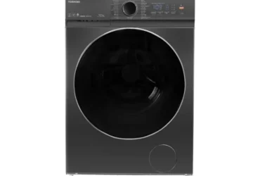 غسالة توشيبا 10.5 كجم بالبخار وواي فاي – 1400 لفة – فضي غامق – TW-T21BU115WEG(MG)