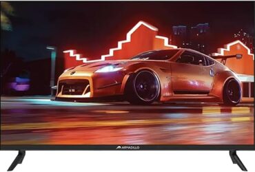 تلفزيون32 بوصة عالي الدقة HD بدون إطار من ارماديلو، لون أسود - موديل ARM32VA1N