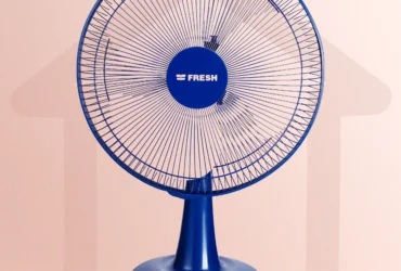 فريش مروحة مكتب سمارت لون أزرق مقاس 16 بوصة