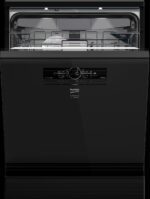 ⁦غسالة أطباق بيكو انفرتر، سعة15فرد  زجاج أسود - BDFN36531GB⁩ - الصورة ⁦2⁩