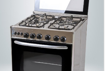 بوتاجاز تكنو جاز 4 شعله 60×60 ستانلس كامل  اشعال ذاتي بالمروحه