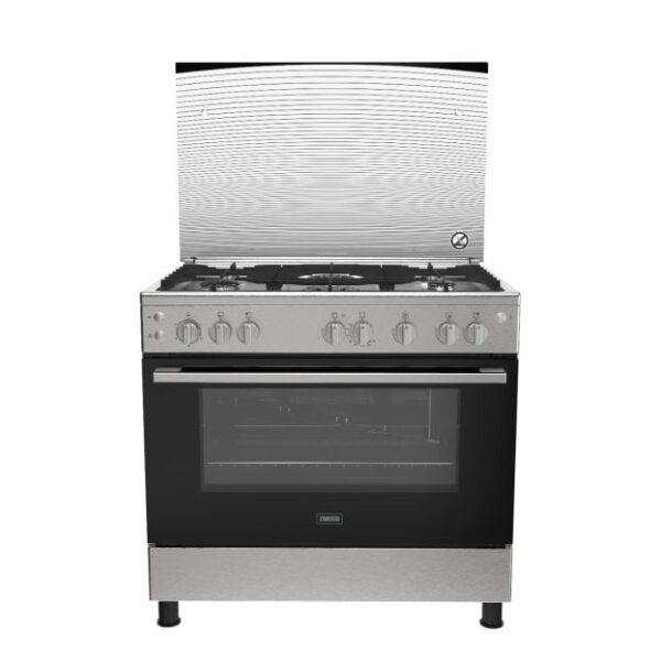 بوتاجاز زانوسي غاز 5 شعلة 60/90 كول كاست ZCG91236XB