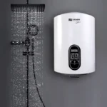 ⁦سخان ماء كهربائي بسعة 50 لتر أبيض-ديجتال كنترول EWH50-B200-V⁩ - الصورة ⁦3⁩