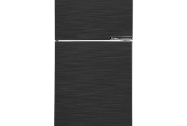 ثلاجة فريش 397 لتر نوفروست  أسود مقبض جانبي  موديل FNT-B470 BB