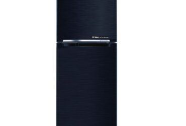 ثلاجة فريش 369 لتر أسود