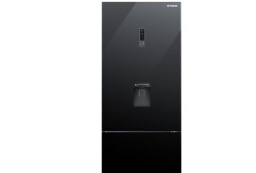 ثلاجة فريش 530 لتر بفريزر سفلي ومبرد مياه