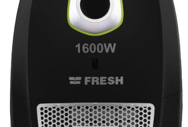 مكنسة فريش فاستر 1600 وات، كيس اتربة 3.5 لتر، أسود، FB-1600A