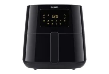 مقلاة هوائية فيليبس اسنشيال XL سعة 6.2 لتر – 2000 واط– شاشة لمس رقمية – أسود – موديل HD9270/91