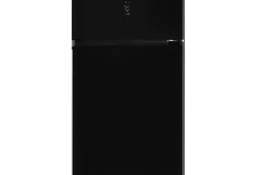 ثلاجة نو فروست440لتر زجاجي أسود يونيون اير تحكم ديجتال URN-600CLBLG1A