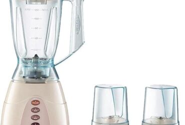 خلاط كهربائي 500 وات سعة 1.5 لتر بمطحنتين من تورنيدو رقم السلعة 4844 500.0 واط متعدد