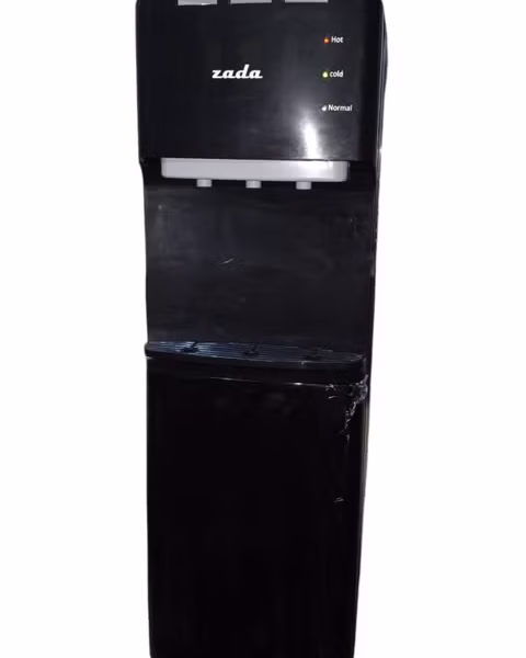 مبرد مياه 3حنفية بارد/ساخن/فاتر بثلاجة سفلية لون اسود من زاداZWD-250F