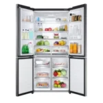 haier-refrigerator-4-doors-502-liter-glass-inverter-black-hrf-550tdbg