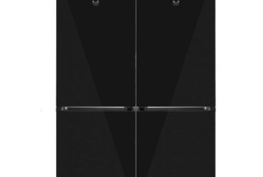 يونيون إير ثلاجة توينز كومبي 740 لتر ديجيتال زجاجى اسود URN-500CLBLG1A-DTXHRM