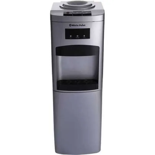 white-point-water-dispenser-3-tabs-with-mini-fridge-silver-wpwd1316fs