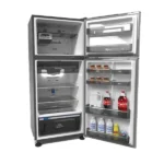 ⁦ثلاجة نوفروست زانوسي كريسبو، 370 لتر – اسود ZRT37204BA⁩ - الصورة ⁦2⁩