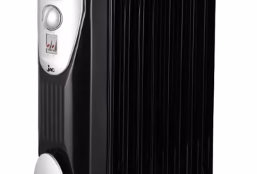 دفاية زيت9 ريشه معدن لون اسود من جاك 1500 واط NGH-329