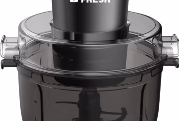 كبة لحمه فريش أسود 2 لتر 400 وات مع2 سلاح ستالس بشفشق ضد الكسر