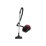 ⁦مكنسة كهربائية ميديا 1800 وات فلتر هيبا، اسود Xاحمر - A16⁩ - الصورة ⁦2⁩