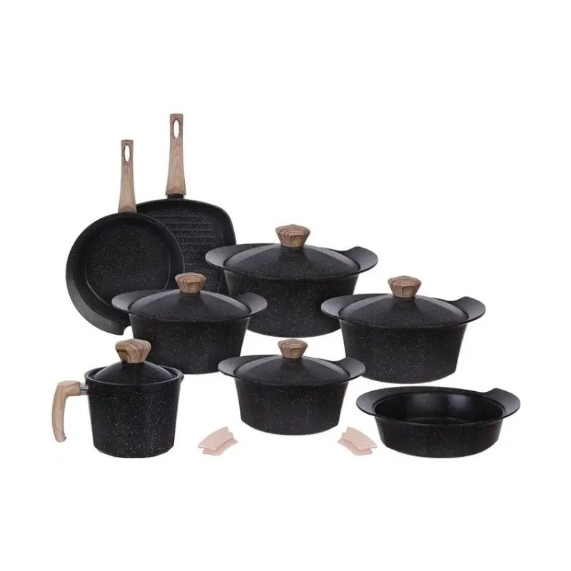 طقم حلل جرانيت من إيديال هوم طقم حلل جرانيت من إيديال هوم