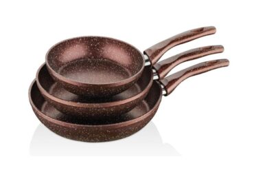 طقم قلايات جرانيت ايديال هوم