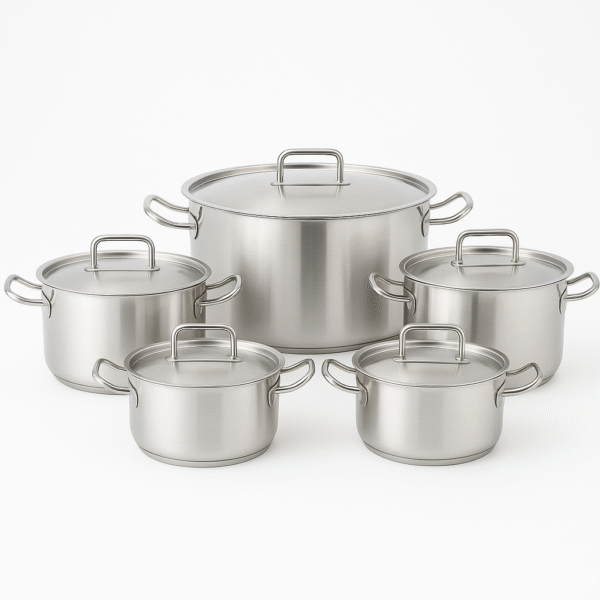 طقم حلل استانلس