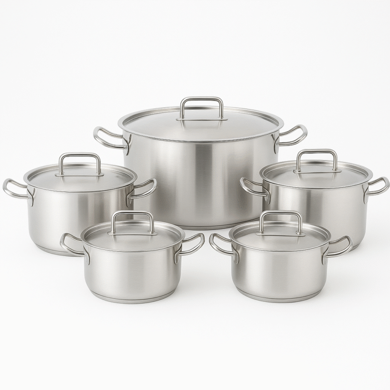 طقم حلل استانلس